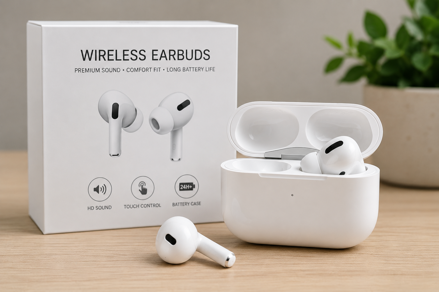 Wireless Bluetooth Earbuds